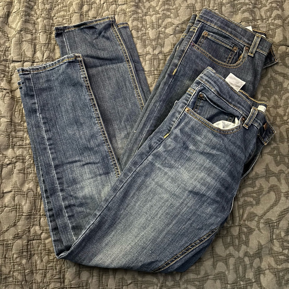Like New Levi's Signature Boys Blue Denim Jeans Lot